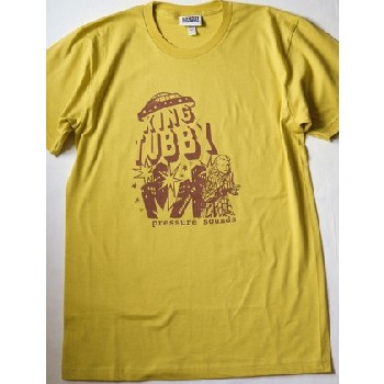 KING TUBBY / キング・タビー / KING TUBBY T-SHIRTS (BROWN L)