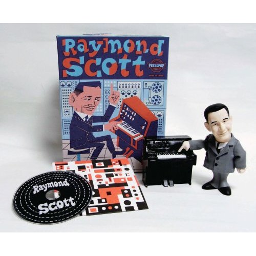 RAYMOND SCOTT / レイモンド・スコット / レイモンド・ スコット生誕100周年記念ソフビ人形+ CD SET