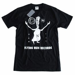 FLYING NUN RECORDS / "'FUZZY' LABEL LOGO" T-SHIRTS <SIZE S>
