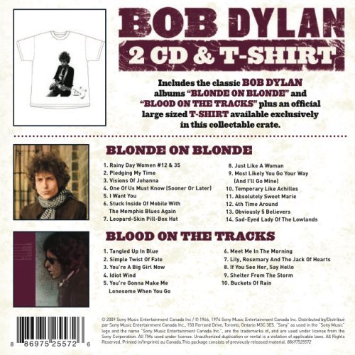 BOB DYLAN / ボブ・ディラン / BLONDE ON BLONDE/BLOOD ON THE TRUCKS (2CD & T-SHIRT)