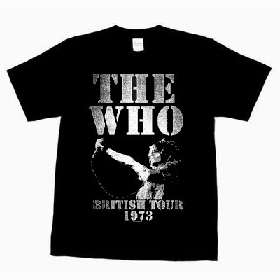 THE WHO / ザ・フー / BRITISH TOUR 1973 (T-SHIRT SIZE M)