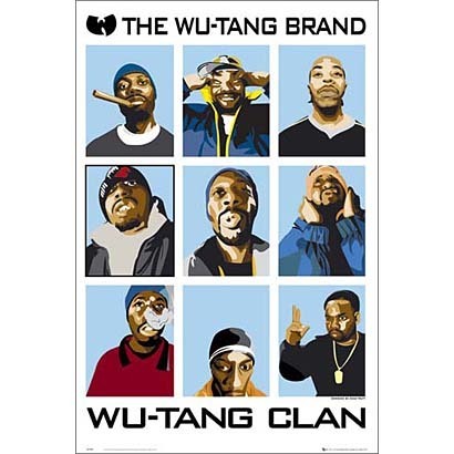 WU-TANG CLAN / ウータン・クラン / BRAND (POSTER)