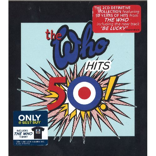 THE WHO / ザ・フー / WHO HITS 50 ≪BEST BUY EXCLUSIVE 2CD + T-SHIRT BOX - SIZE:L≫