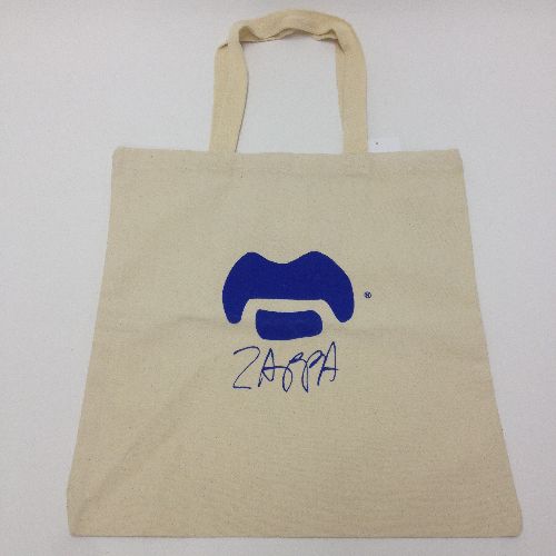 FRANK ZAPPA (& THE MOTHERS OF INVENTION) / フランク・ザッパ / MOUSTACHE LOGO CANVAS TOTE BAG