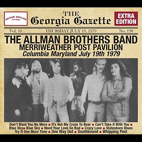 ALLMAN BROTHERS BAND / オールマン・ブラザーズ・バンド / MERRIWEATHER POST PAVILION, 19TH JULY 1979