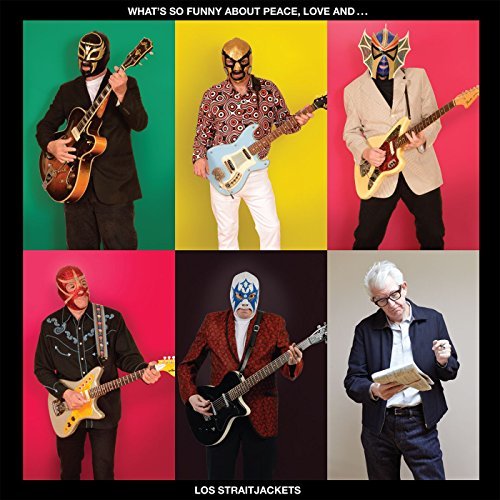 LOS STRAITJACKETS / ロス・ストレイトジャケッツ / WHAT'S SO FUNNY ABOUT PEACE LOVE AND LOS STRAITJACKETS (TRIBUTE TO NICK LOWE) (LP)