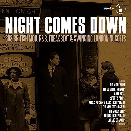 V.A. (MOD/BEAT/SWINGIN') / NIGHT COMES DOWN: 60 BRITISH MOD R&B FREAKBEAT & SWINGING LONDON NUGGETS (3CD)