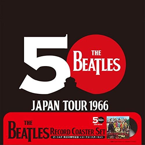 BEATLES / ビートルズ / ザ・ビートルズ来日50周年記念レコードコースターセット