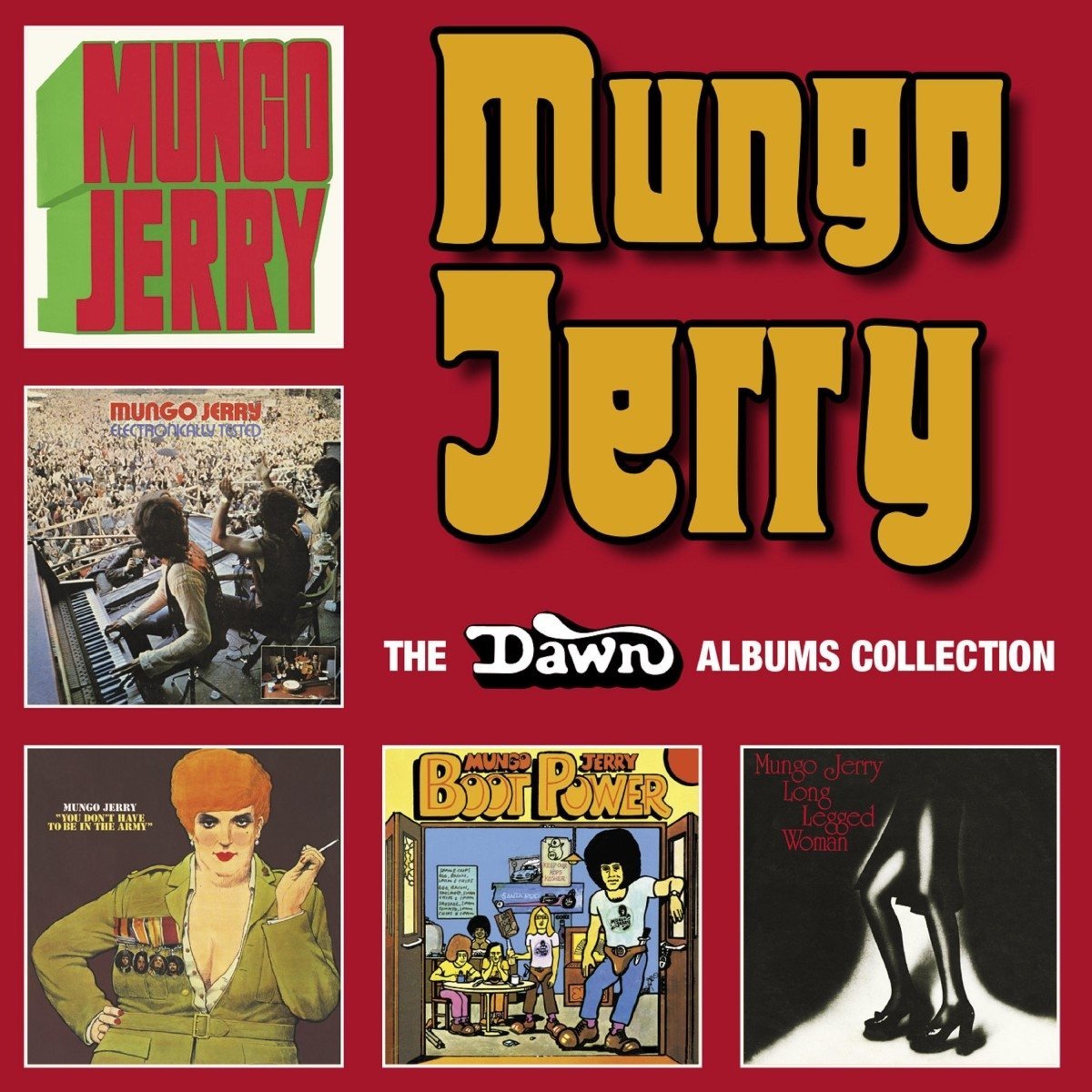 MUNGO JERRY / マンゴ・ジェリー / THE DAWN ALBUMS COLLECTION (5CD BOX)