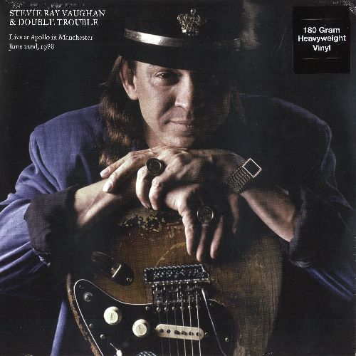 STEVIE RAY VAUGHAN & DOUBLE TROUBLE / LIVE AT APOLLO IN MANCHESTER JUNE 22ND 1988 (LP)