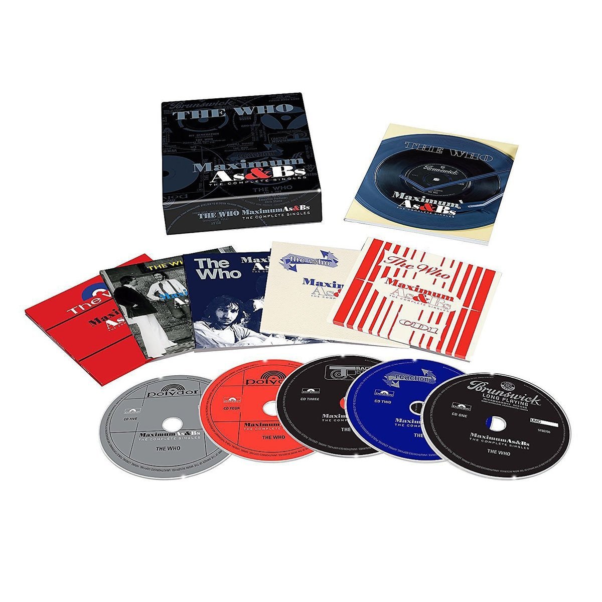 THE WHO / ザ・フー / MAXIMUM AS & BS (5CD BOX SET)