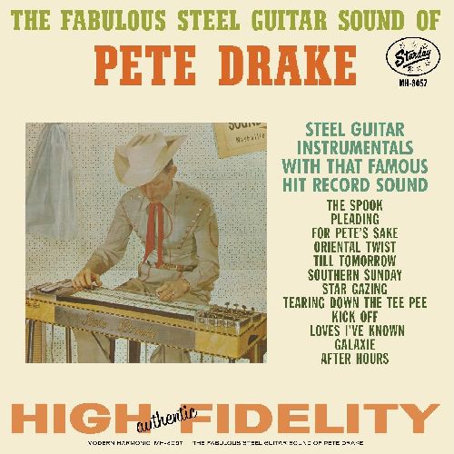 PETE DRAKE / ピート・ドレイク / THE FABULOUS STEEL GUITAR SOUND OF PETE DRAKE (COLORED LP)
