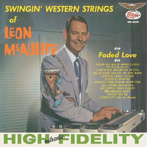 LEON MCAULIFFE / SWINGIN' WESTERN STRINGS OF LEON MCAULIFF (COLORED LP)