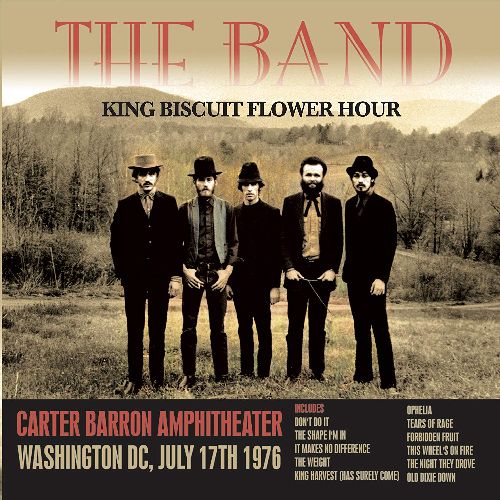 THE BAND / ザ・バンド / CARTER BARRON AMPHITHEATER, WASHINGTON DC, JULY 17TH