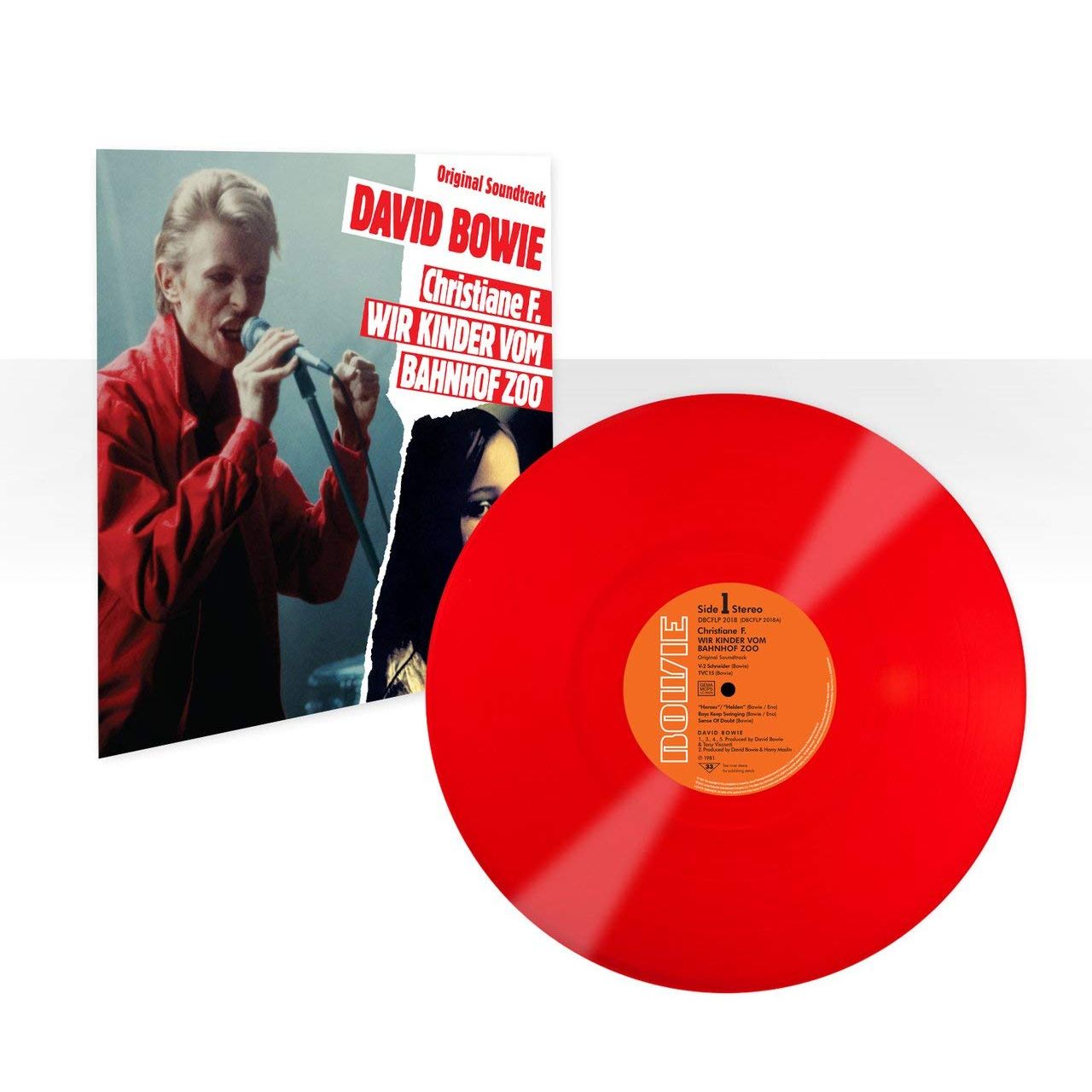 DAVID BOWIE / デヴィッド・ボウイ / CHRISTIANE F. - WIR KINDER VOM BAHNHOF ZOO (COLORED LP)