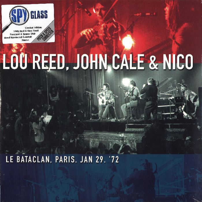 LOU REED, JOHN CALE & NICO / ルー・リード、ジョン・ケイル&ニコ / LE BATACLAN, PARIS, JAN 29, '72 (2LP+DVD)