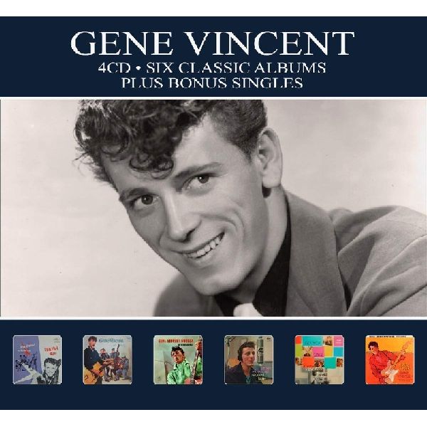 GENE VINCENT / ジーン・ヴィンセント / 6 CLASSIC ALBUMS PLUS (4CD)