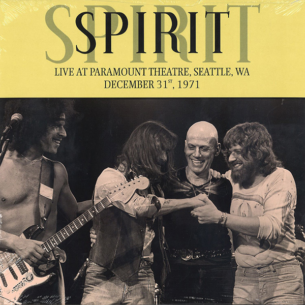 SPIRIT / スピリット / LIVE AT PARAMOUNT THEATRE, SEATTLE, WA, DECEMBER 31ST, 1971 (LP)