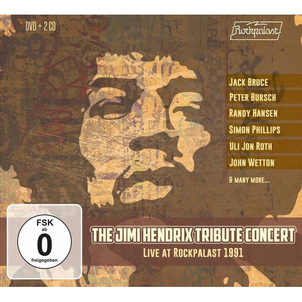 V.A. / THE JIMI HENDRIX TRIBUTE CONCERT - LIVE AT ROCKPALAST 1991 (2CD+DVD)