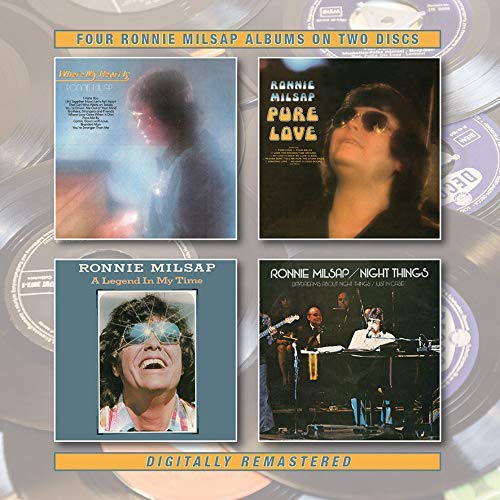 RONNIE MILSAP / ロニー・ミルサップ / WHERE MY HEART IS / PURE LOVE / A LEGEND IN MY TIME / NIGHT THINGS