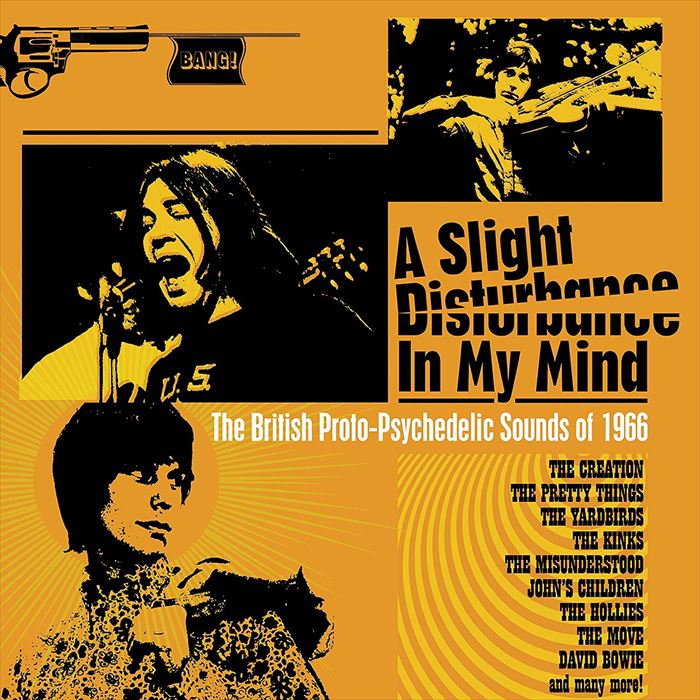 V.A. (PSYCHE) / A SLIGHT DISTURBANCE IN MY MIND - THE BRITISH PROTO-PSYCHEDELIC SOUNDS OF 1966 (3CD BOX)