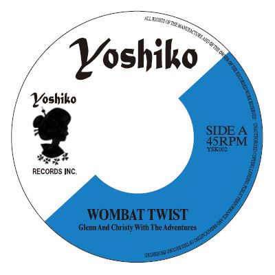 GLENN AND CHRISTY WITH THE ADVENTURES / RONNIE KAE / WOMBAT TWIST / SWINGIN' DRUMS (7")