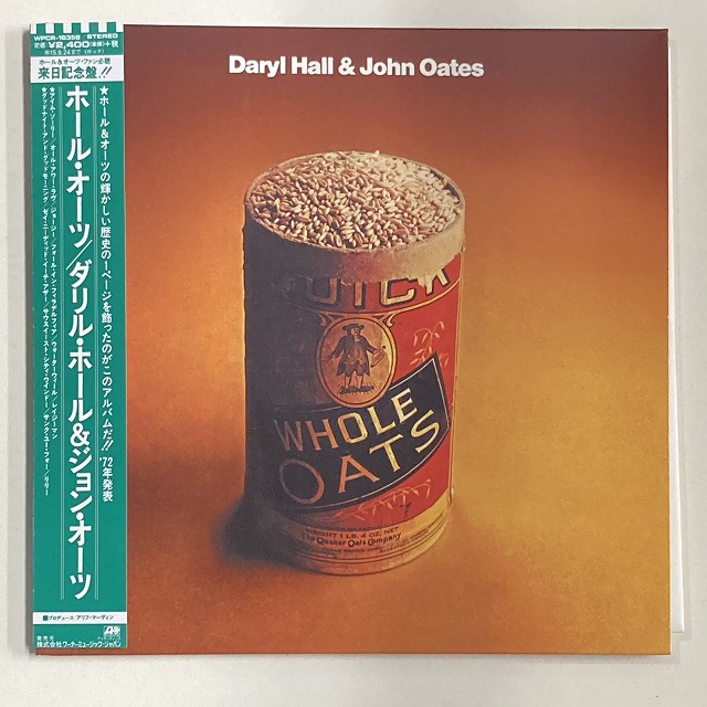 DARYL HALL AND JOHN OATES / ダリル・ホール&ジョン・オーツ / WHOLE OATS / ホール・オーツ
