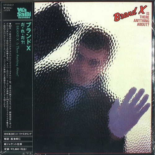BRAND X / ブランド・エックス / IS THERE ANYTHING ABOUT? / だ・れ・だ?