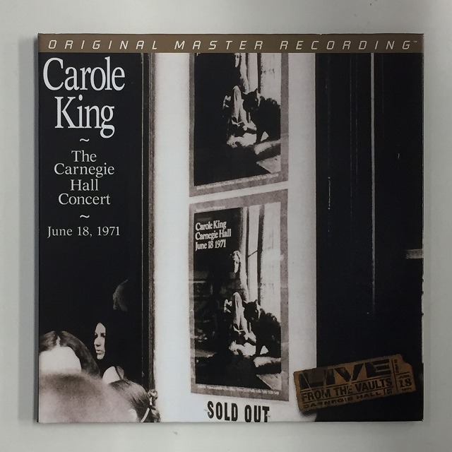 CAROLE KING / キャロル・キング / CARNEGIE HALL CONCERT 1971 (SACD, MOBILE FIDELITY)