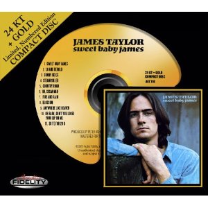 JAMES TAYLOR / ジェイムス・テイラー / SWEET BABY JAMES (24KT GOLD CD)