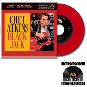 CHET ATKINS / チェット・アトキンス / BLACK JACK EP (7") 