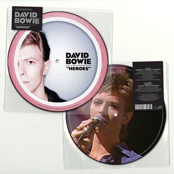 DAVID BOWIE / デヴィッド・ボウイ / HEROES (40TH ANNIVERSARY PICTURE DISC 7")