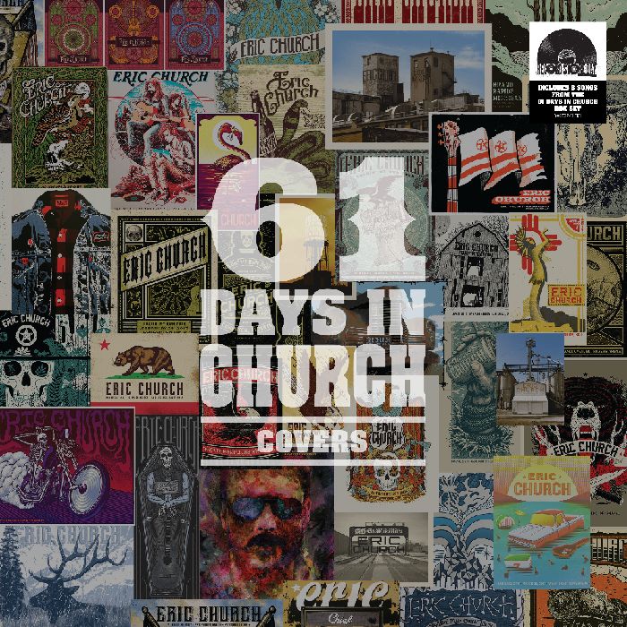 ERIC CHURCH / 61 DAYS IN CHURCH COVERS [LP]