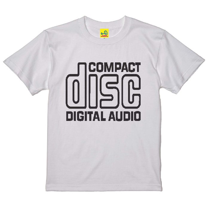 EM RECORDS / エム・レコード / EM "COMPACT DISC" TEE (半袖/WHITE/M)