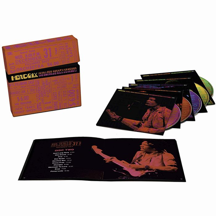 JIMI HENDRIX (JIMI HENDRIX EXPERIENCE) / ジミ・ヘンドリックス (ジミ・ヘンドリックス・エクスペリエンス) / SONGS FOR GROOVY CHILDREN: THE FILLMORE EAST CONCERTS (5CD)