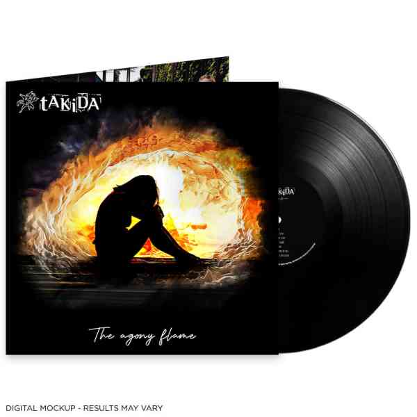 TAKIDA / THE AGONY FLAME<BLACK VINYL>