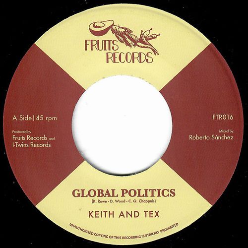 KEITH & TEX / キース・アンド・テックス / GLOBAL POLITICS