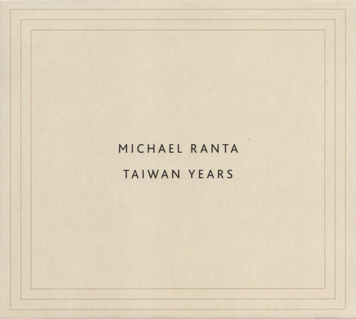 MICHAEL RANTA / TAIWAN YEARS (CD)