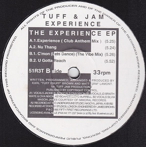 TUFF & JAM EXPERIENCE / EXPERIENCE EP