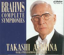 TAKASHI ASAHINA / 朝比奈隆 / ブラームス:交響曲全集〔第1番~第4番〕@朝比奈隆/大阪po.