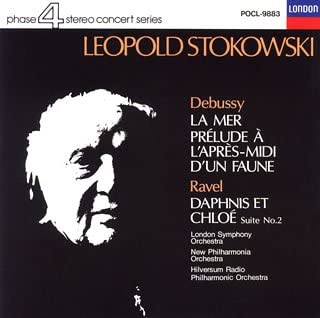 LEOPOLD STOKOWSKI / レオポルド・ストコフスキー / ドビュッシー:交響詩「海」/牧神の午後へ