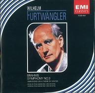 WILHELM FURTWANGLER / ヴィルヘルム・フルトヴェングラー / ブラームス:交響曲第3番/ハイドンの主題による変奏曲@フルトヴェングラー/BPO VPO
