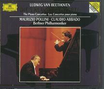 MAURIZIO POLLINI / マウリツィオ・ポリーニ / BEETHOVEN: PIANO CONCERTOS NOS.1-5