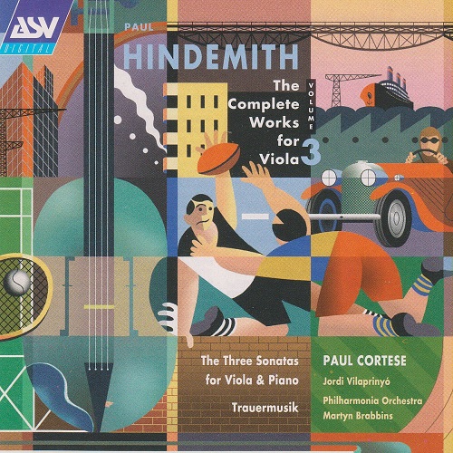 PAUL CORTESE / ポール・コルテーゼ / HINDEMITH: COMPLETE WORKS FOR VIOLA VOL.3 