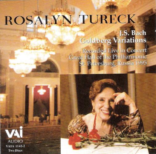 ROSALYN TURECK / ロザリン・テューレック / BACH: GOLDBERG VARIATIONS