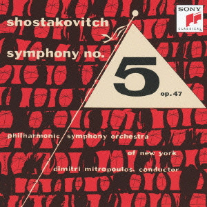 DIMITRI MITROPOULOS / ディミトリ・ミトロプーロス / SHOSTAKOVICH: SYMPHONIES NO.5, NO.10 & NO.9 / ショスタコーヴィチ:交響曲第5番,第10番&第9番