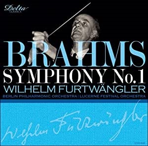WILHELM FURTWANGLER / ヴィルヘルム・フルトヴェングラー / ブラームス: 交響曲第1番