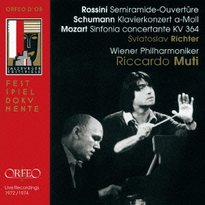 RICCARDO MUTI / リッカルド・ムーティ / シューマン: ピアノ協奏曲 / モーツァルト: 協奏交響曲、他