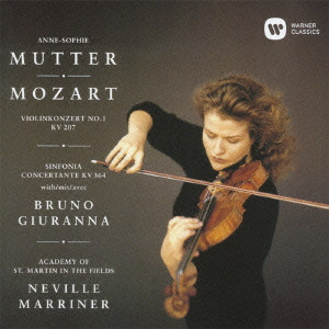 ANNE-SOPHIE MUTTER / アンネ=ゾフィー・ムター / MOZART: VIOLIN CONCERTO NO.1|SIFONIA CONCERTANTE / モーツァルト: ヴァイオリン協奏曲第1番 / 協奏交響曲 K.364、他