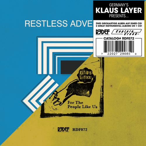 KLAUS LAYER  / RESTLESS ADVENTURES / FOR THE PEOPLE LIKE US CD